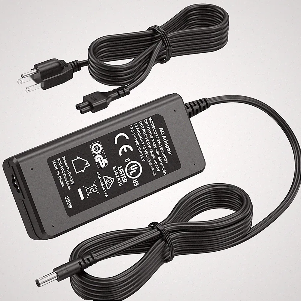 12V Rowing Machine Charger Power Cord AC Adapter Plug For NordicTrack RW900 RW