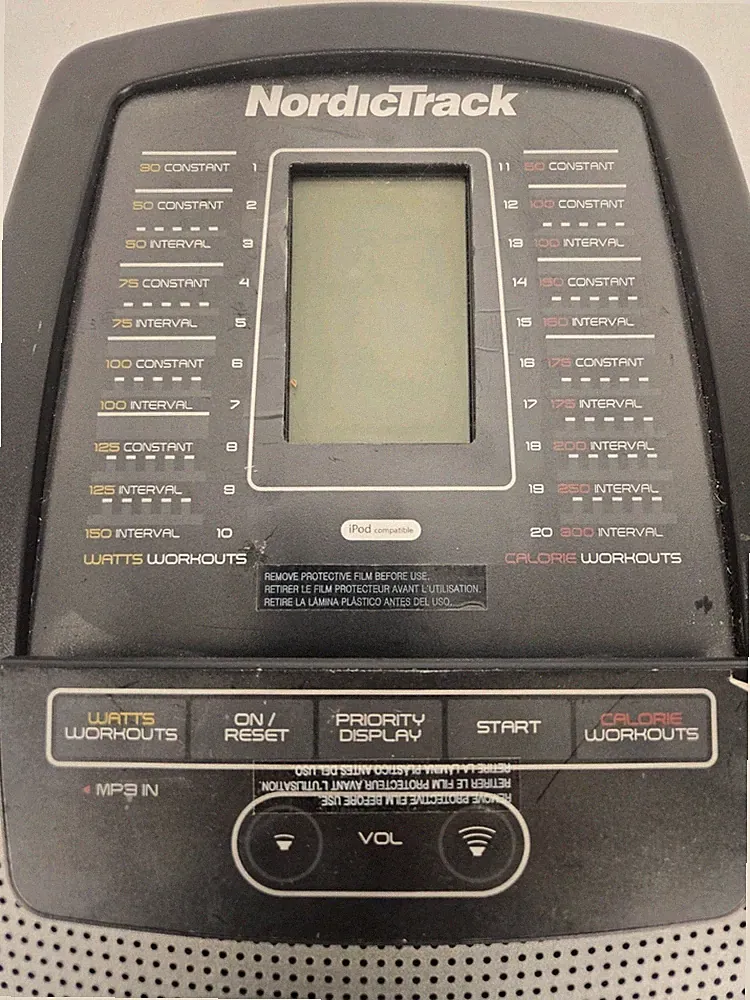 2017 NordicTrack RW200 Rowing Machine Computer Console Display Rower ERWNT59146