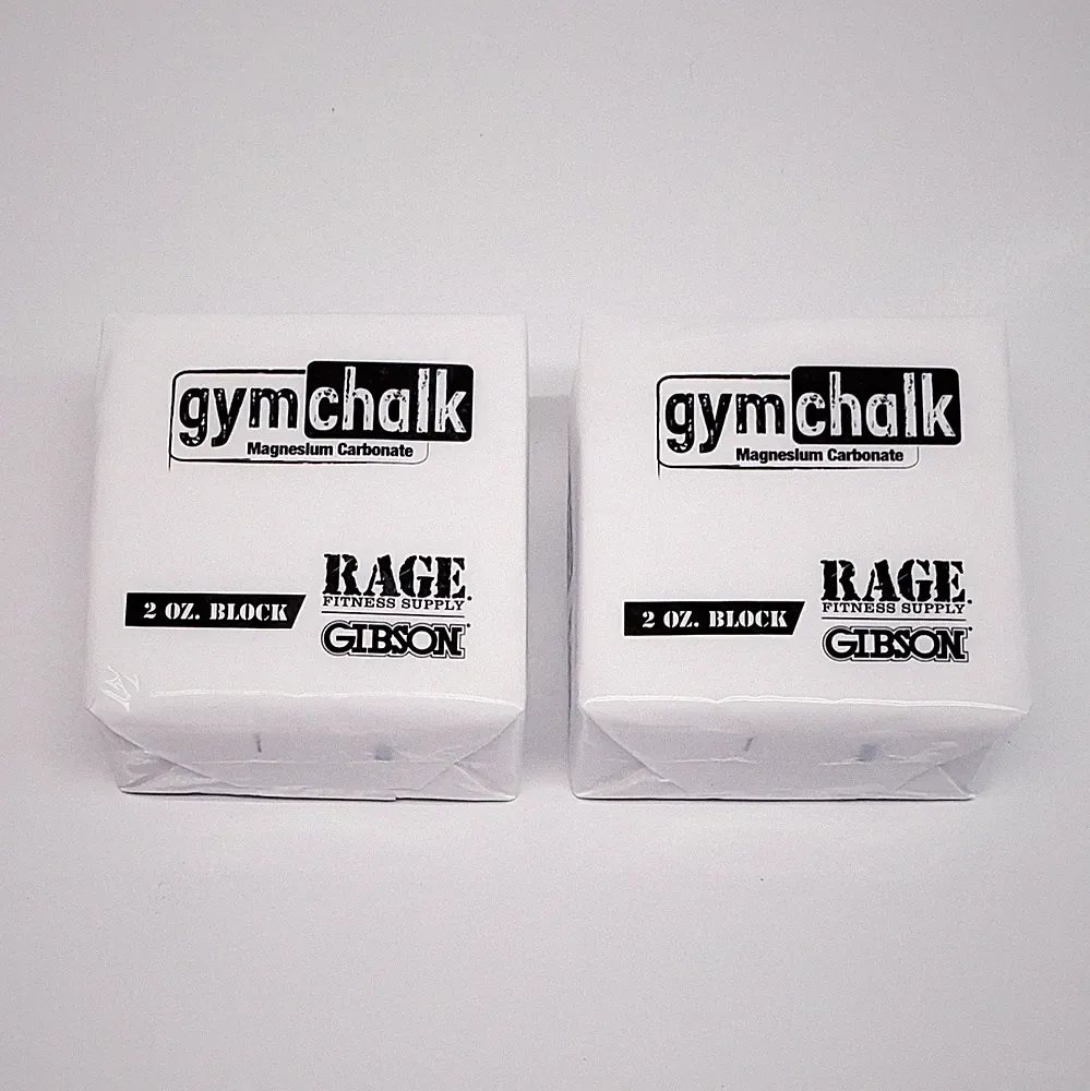 2Ct-Gym Chalk Block for Gymnastics Weight Lifting Rock Climbing Crossfit 2oz Ea.