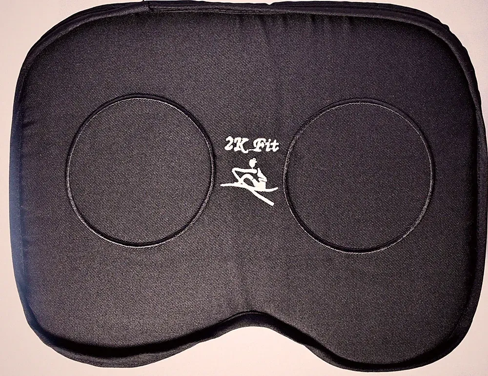 2K Fit Rowing Machine Seat Cushion (Model A) Memory Foam & Washable Cover >NEW<