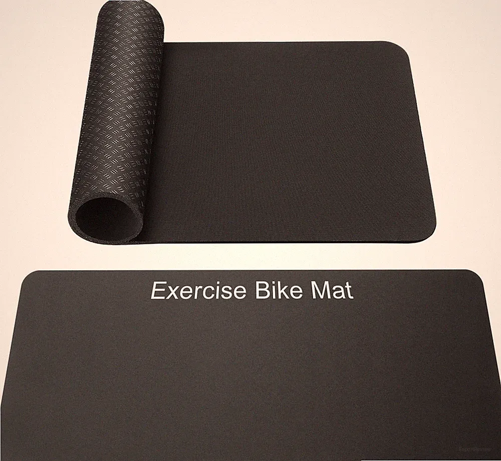 2PCS Non-Slip Mat Compatible with Peloton Bike, Concept 2 Rowing Machine, Exerci
