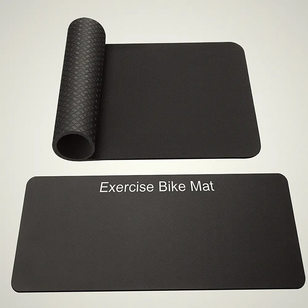 2PCS Non-Slip Mat with Peloton Bike, Concept 2 Rowing Machine, Exercise Bicyc...