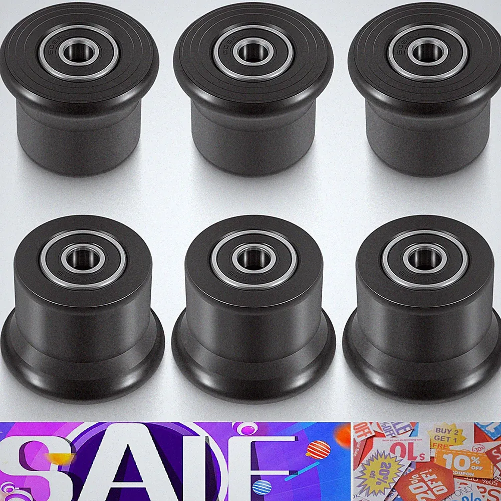 6-Pack Rolling Seat Trolley Wheels fits Bowflex Blaze Classic,Elite,Motivator 2