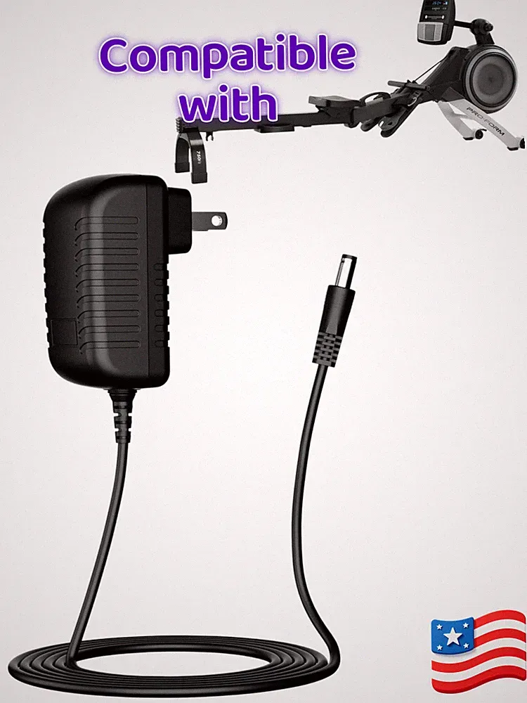 9V AC Adapter for 750R Magnetic Rowing Pro-Form Pro Rower PFRW58118 PFRW58118.0