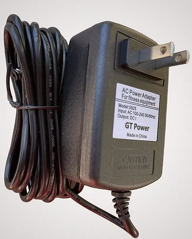 9V DC AC Adapter Power Supply Compatible with ProForm 750R Rower