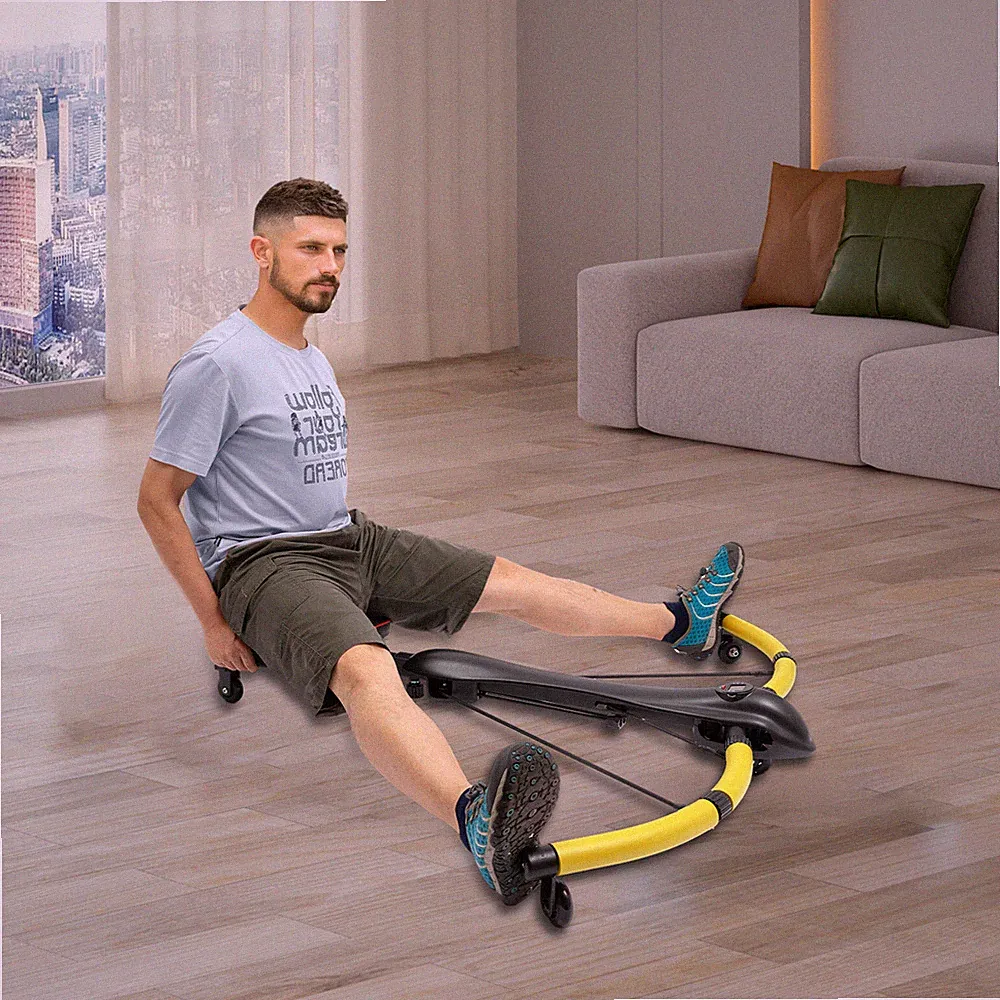 Abdominal Exercise Machine Body Shaper Gym Equipment Rowing Trainer Fitness