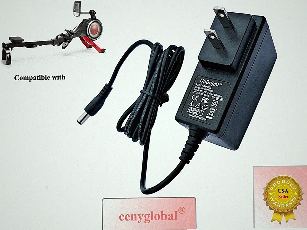 AC Adapter For Pro-Form 750R Magnetic Foldable Rowing Machine PFRW58118.0 Power