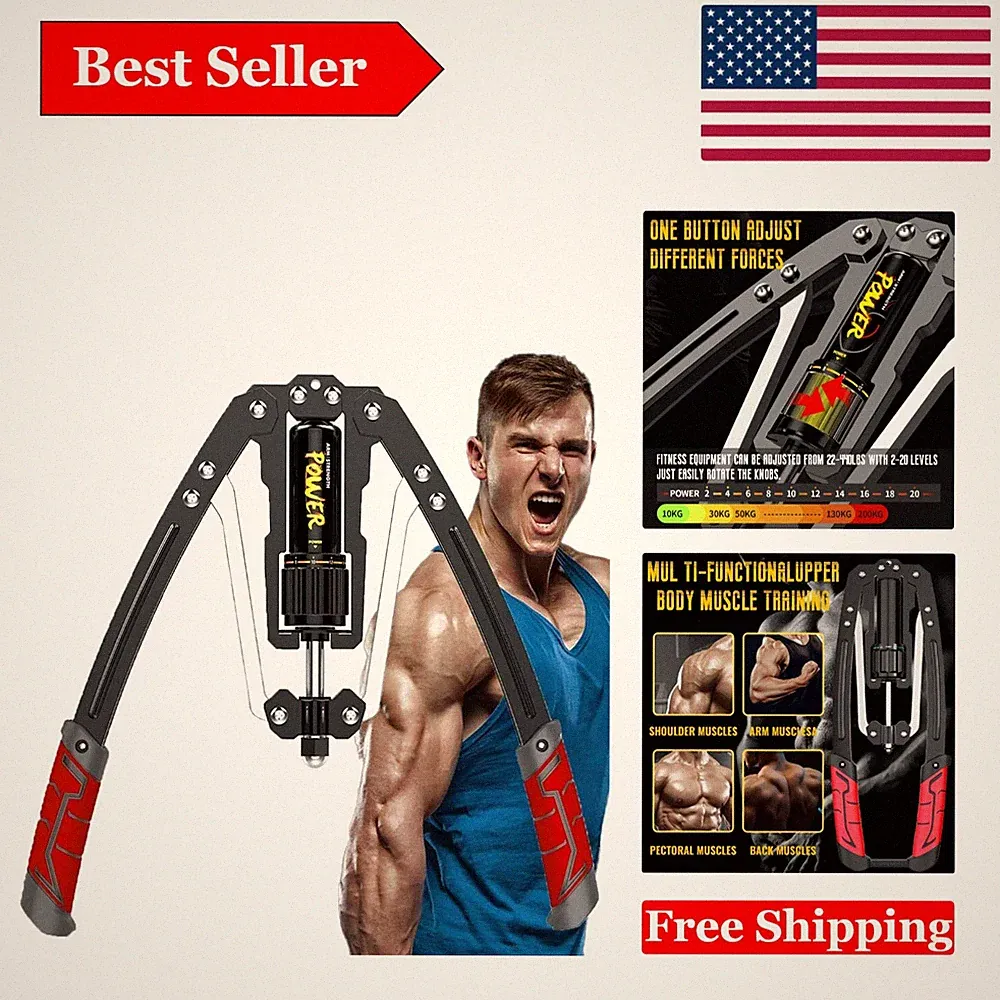 Adjustable Power Twister: 20 Resistance Levels for Full-Body Strength
