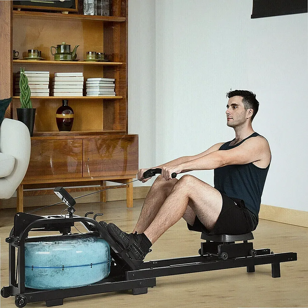 Adjustable Resistance Health Fitness Water Rowing Machine