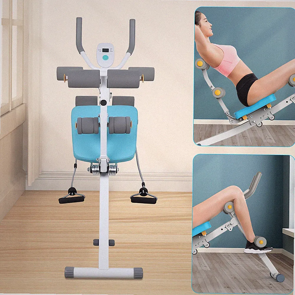 Adjustable Rider Machine Trainer Rowing Machine Ab Workout Equipment Training US