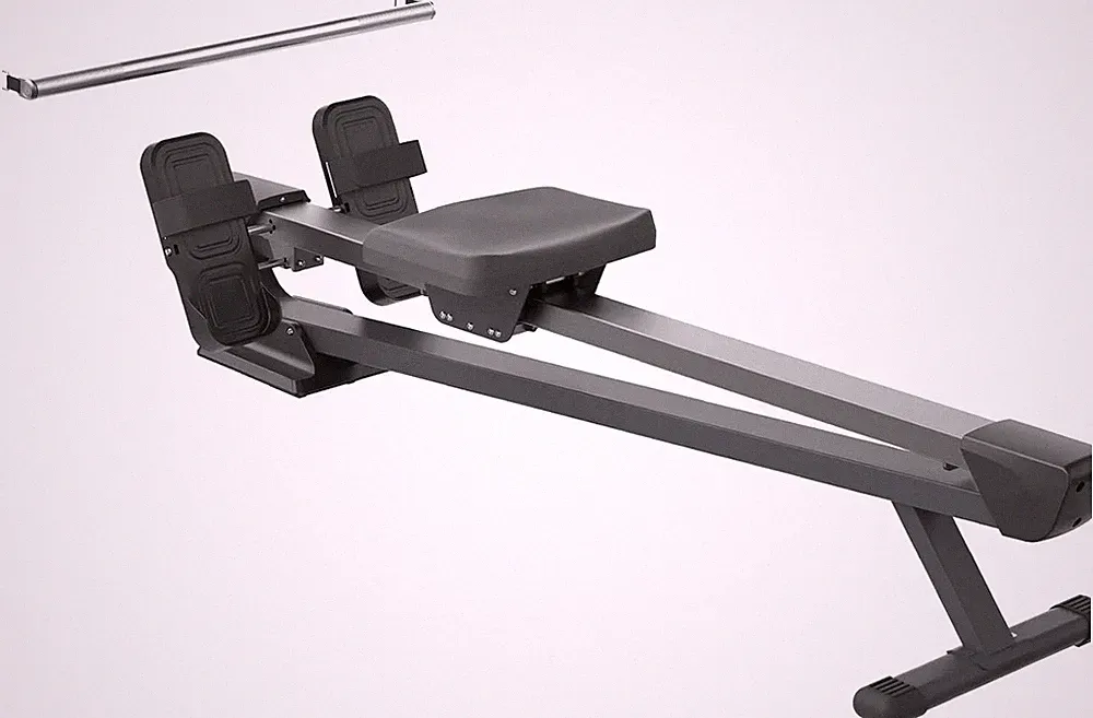 Adjustable Rowing Machine for Home Gym, Rower Attachment with Resistance Levels