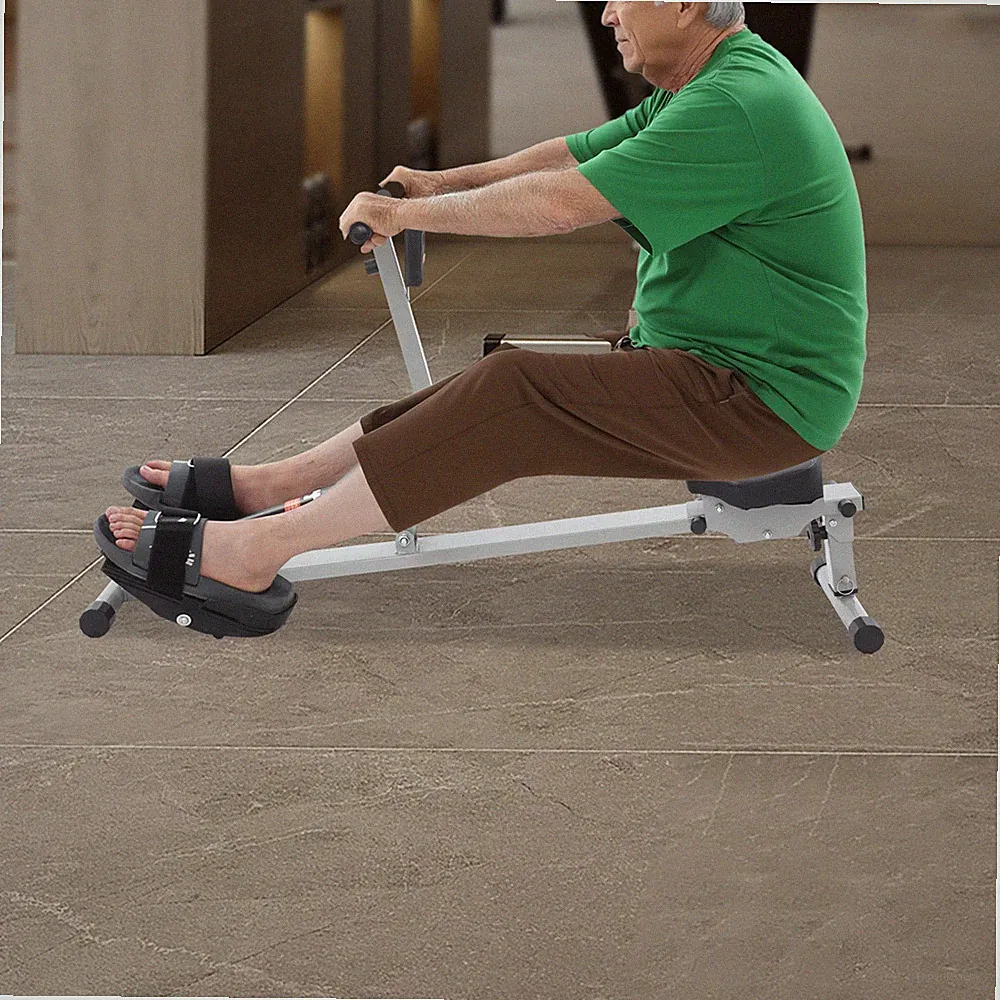 Adjustable Rowing Machine Freestanding Foldable Rowing Exercise Machine Fitness