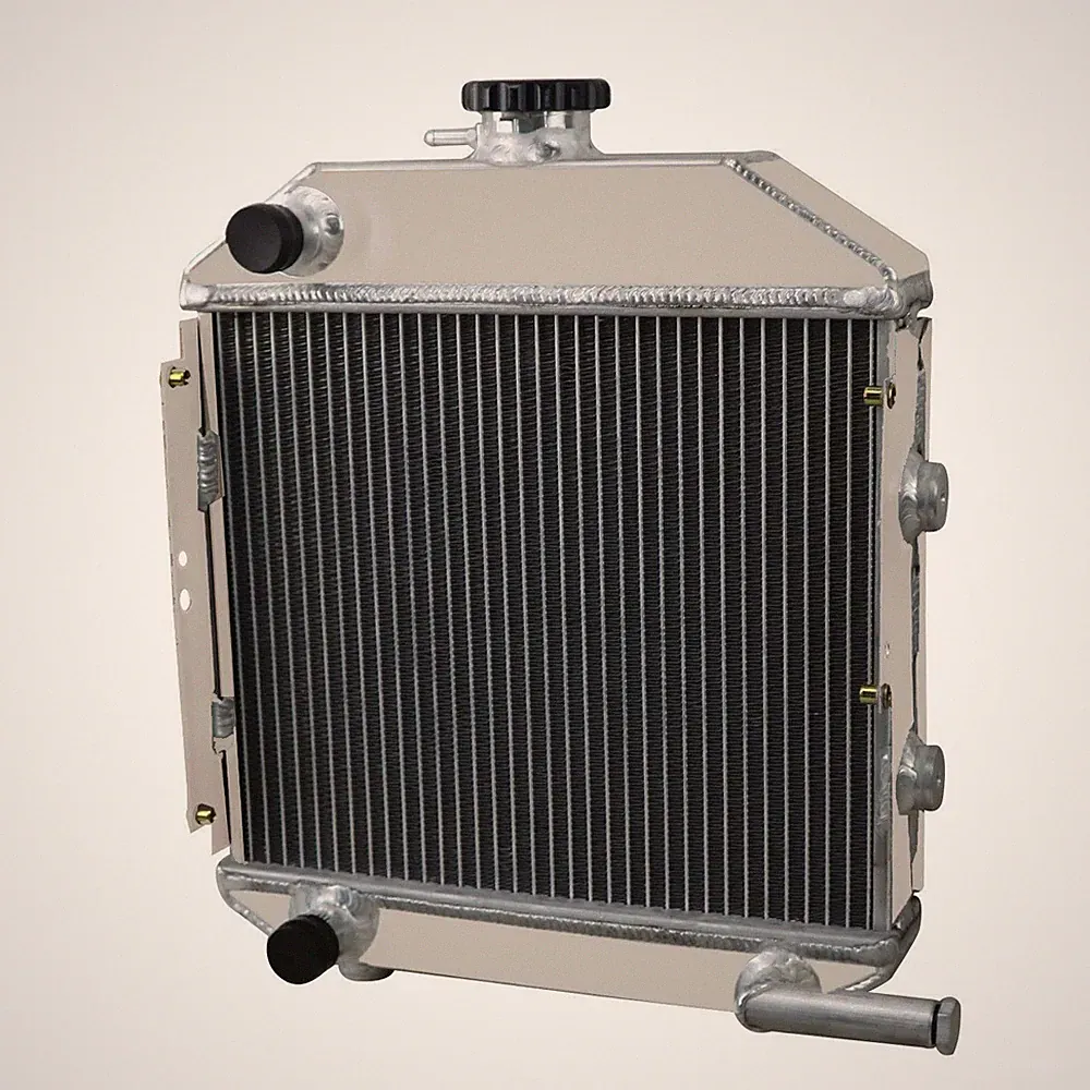 Aluminum Tractor Radiator for Ford 1300 SBA310100211 2 Row Core