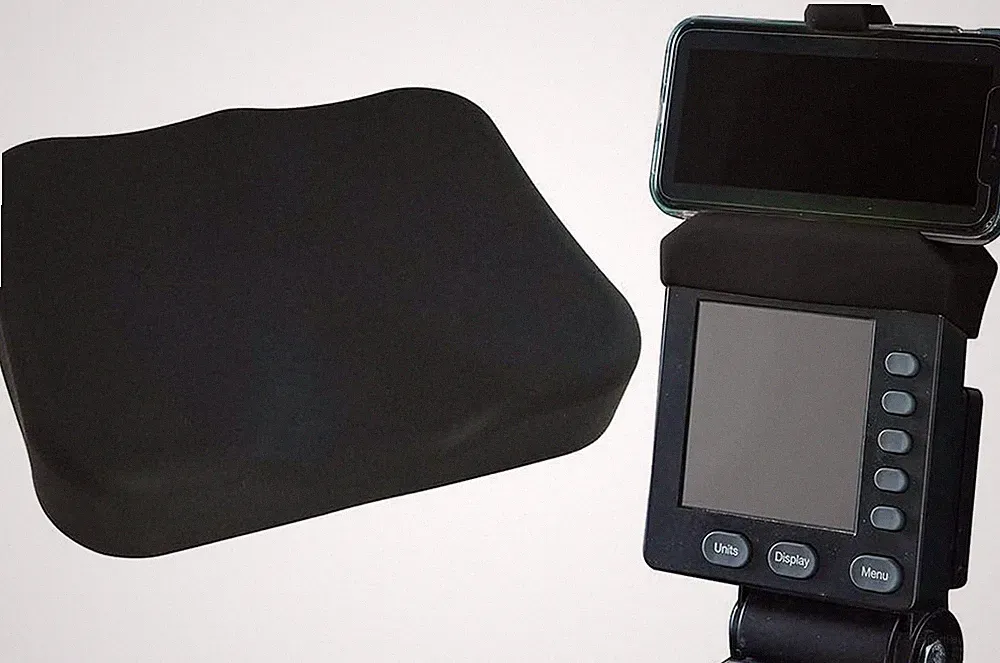 Black Phone Holder & Silicone Seat Cover for Concept 2 Rowing Machine PM5