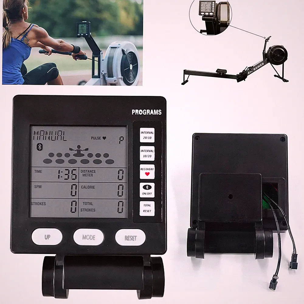 Bluetooth APP LCD Digital Display Monitor for Fitness Equipment Rowing Machine