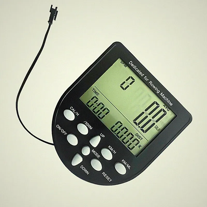 Bluetooth LCD Digital Display Monitor for Rowing Machine Fitness Equipment 2025