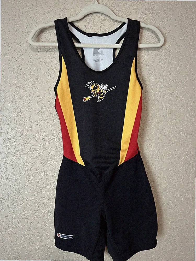 Boathouse Sports Rowing Unisuit Womens S Crew Uni One Piece Black