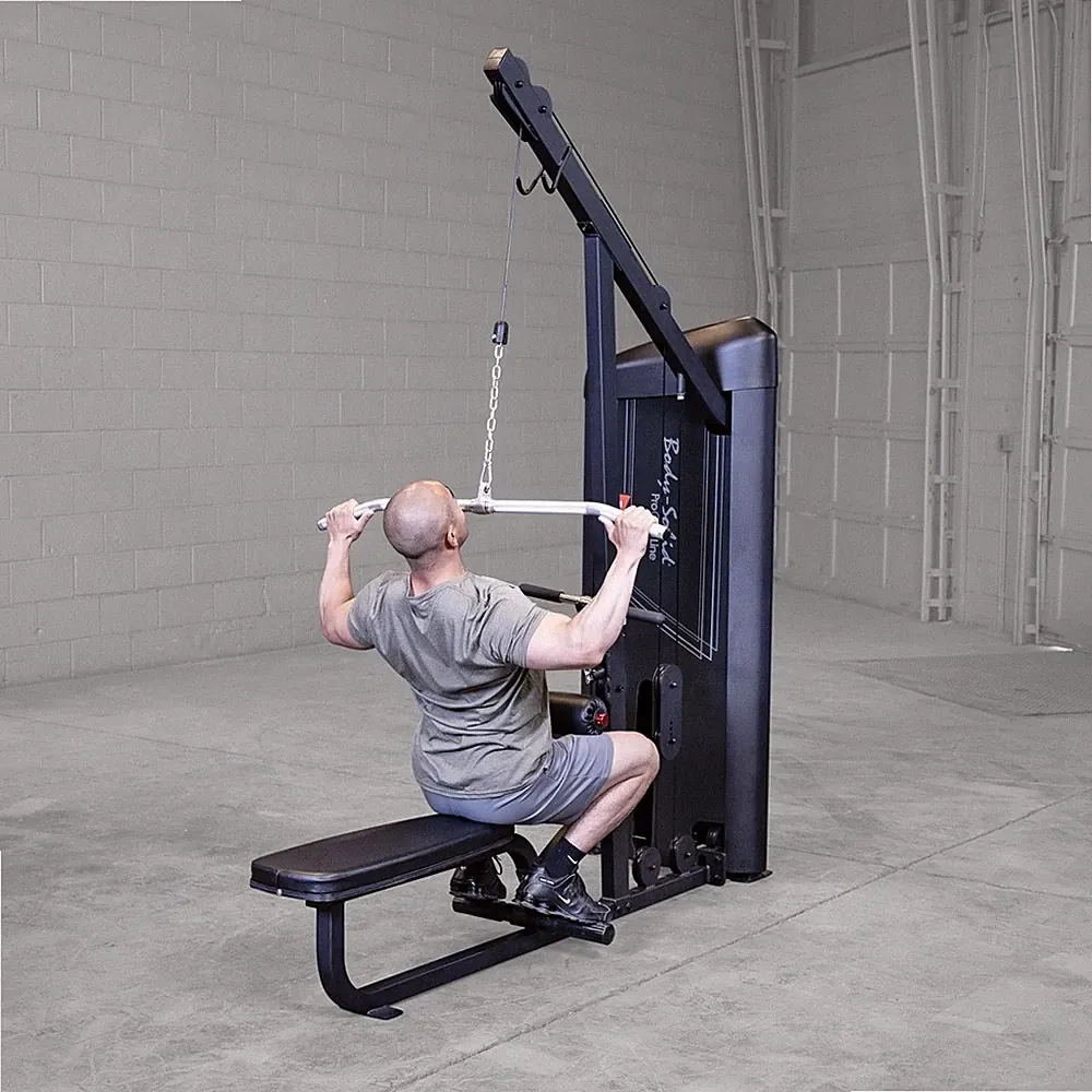 Body-Solid Pro ClubLine Series 2 Lat Mid Row 160 lb. Weight Stack