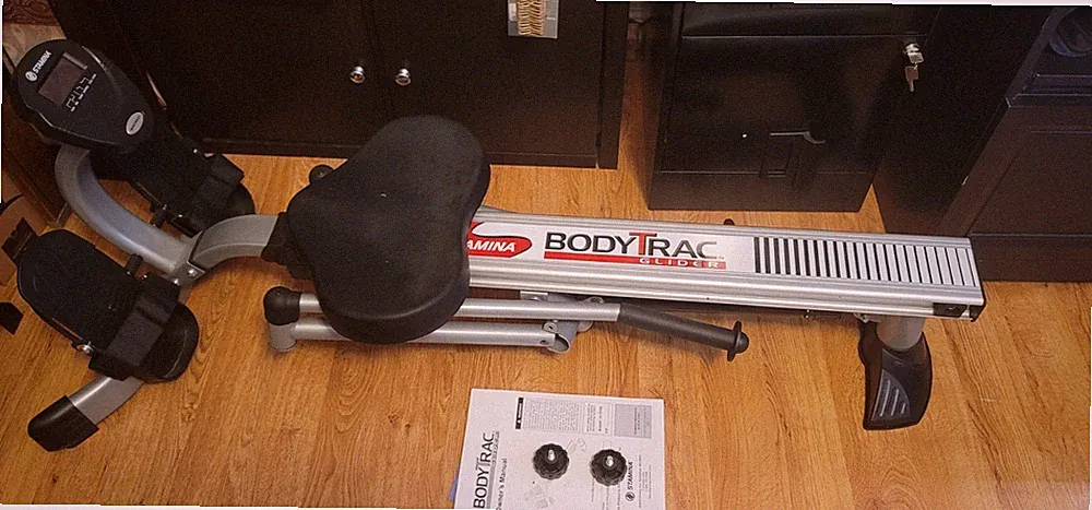BODY TRAC ROWING GLIDER Exercise Fitness Personal Use Pre-own LOCAL PICK-UP ONLY