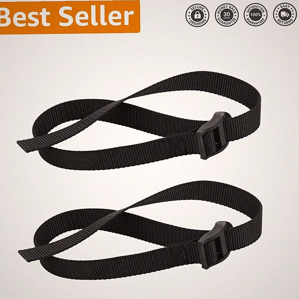 Comfort Fit Rowing Machine Foot Straps for Concept 2 Models D & E - Easy Install