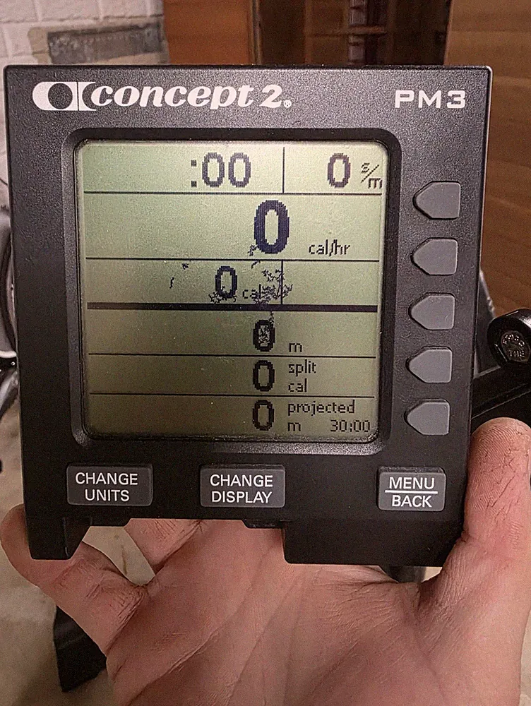 Concept 2 PM3 Rowing Machine Console