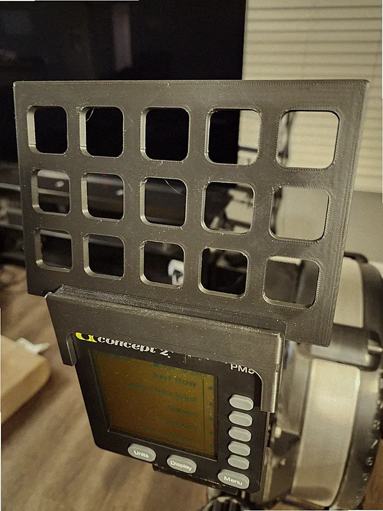 Concept 2 Rower Phone and Tablet Stand - Display Unit Mount