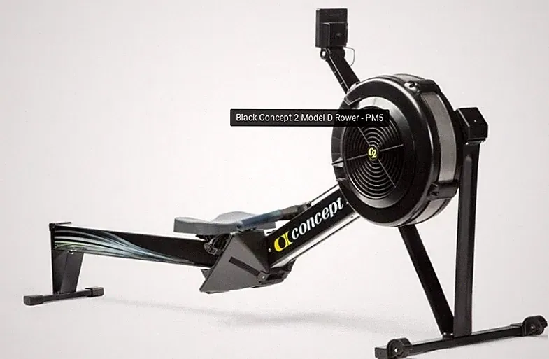 Concept 2 Rowing Machine Model D New in Box Black PM5 Monitor Free Shipping