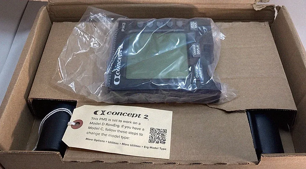 Concept2 C2 PM3 Erg Rowing Row Monitor Screen Display Concept 2 In Box Read Desc