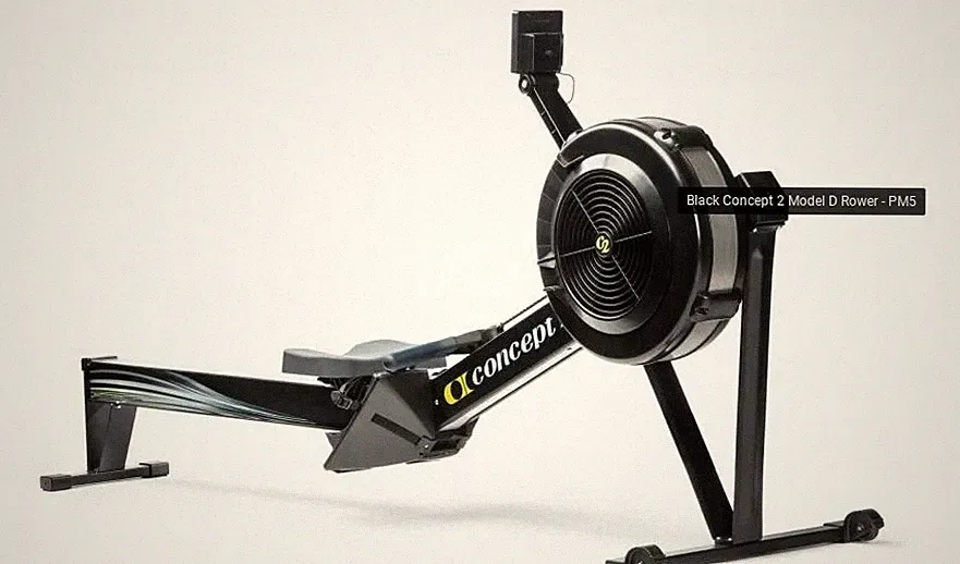 CONCEPT2 MODEL D INDOOR ROWING MACHINE WITH PM5 PERFORMANCE MONITOR NEW
