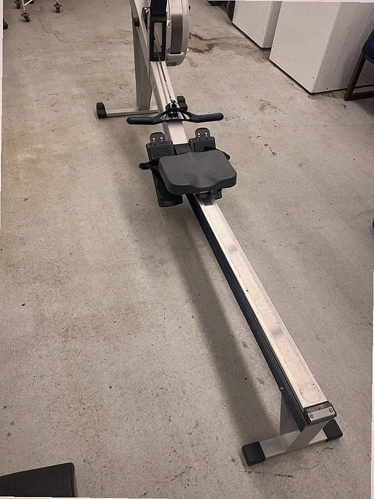 Concept2 Model E Rowing Machine Air Resistance LCD Monitor Gray/Black