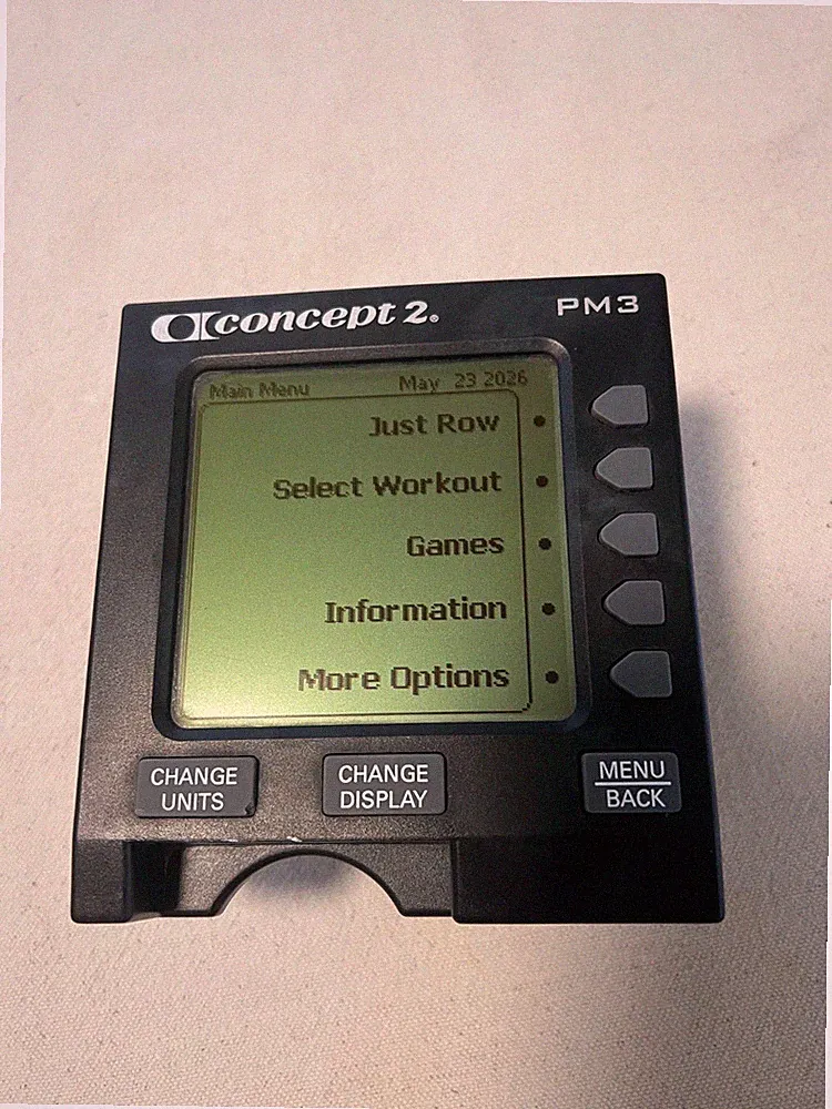 Concept2 PM3 Performance Monitor Rowing Machine Display Model D Tested Working