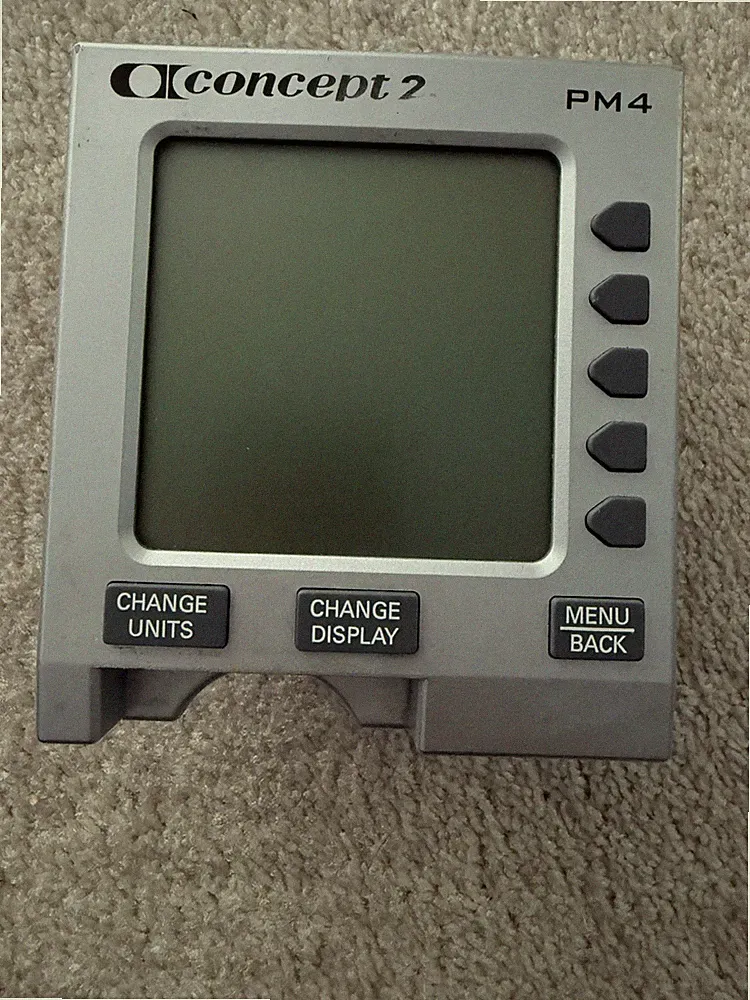 Concept2 PM4 Performance Monitor Console for Rowing Machine, Gray