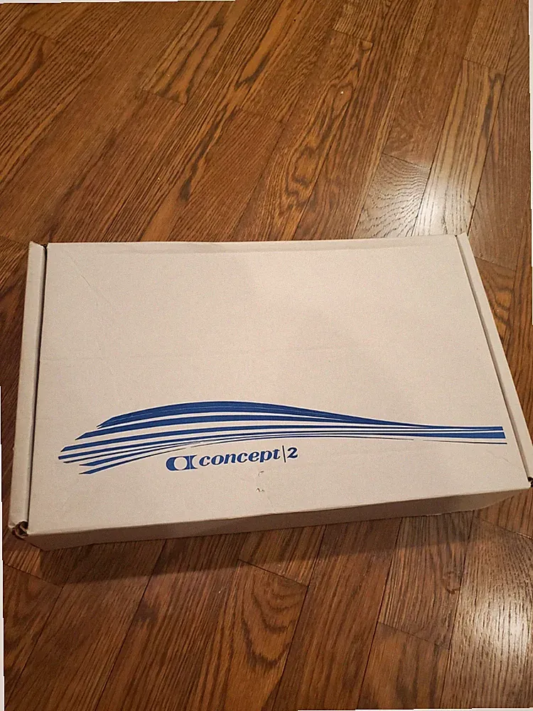 Concept2 SkiErg Accessories BOX. Cables and Directions. Original Gray