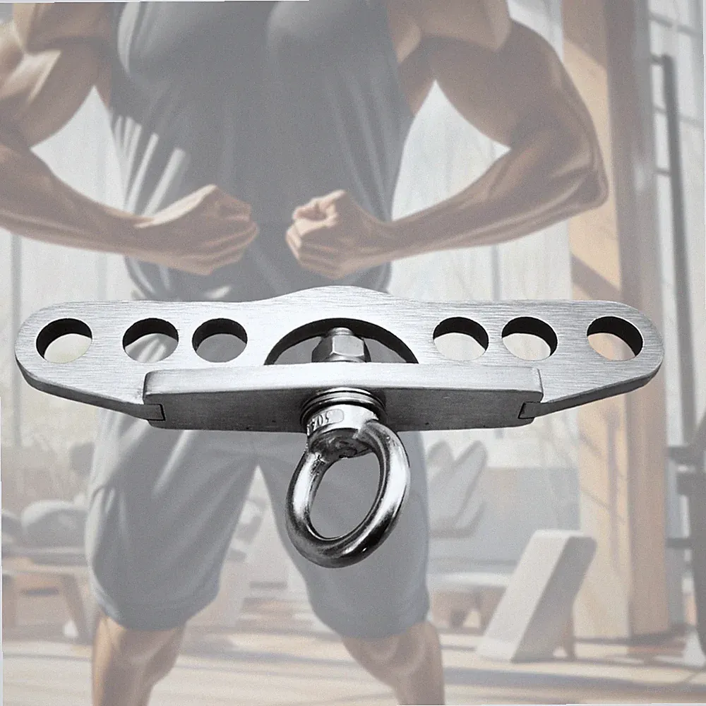 Double to Single Pulley Adapter Plate for LAT Pulldown T Bar Row Accessories
