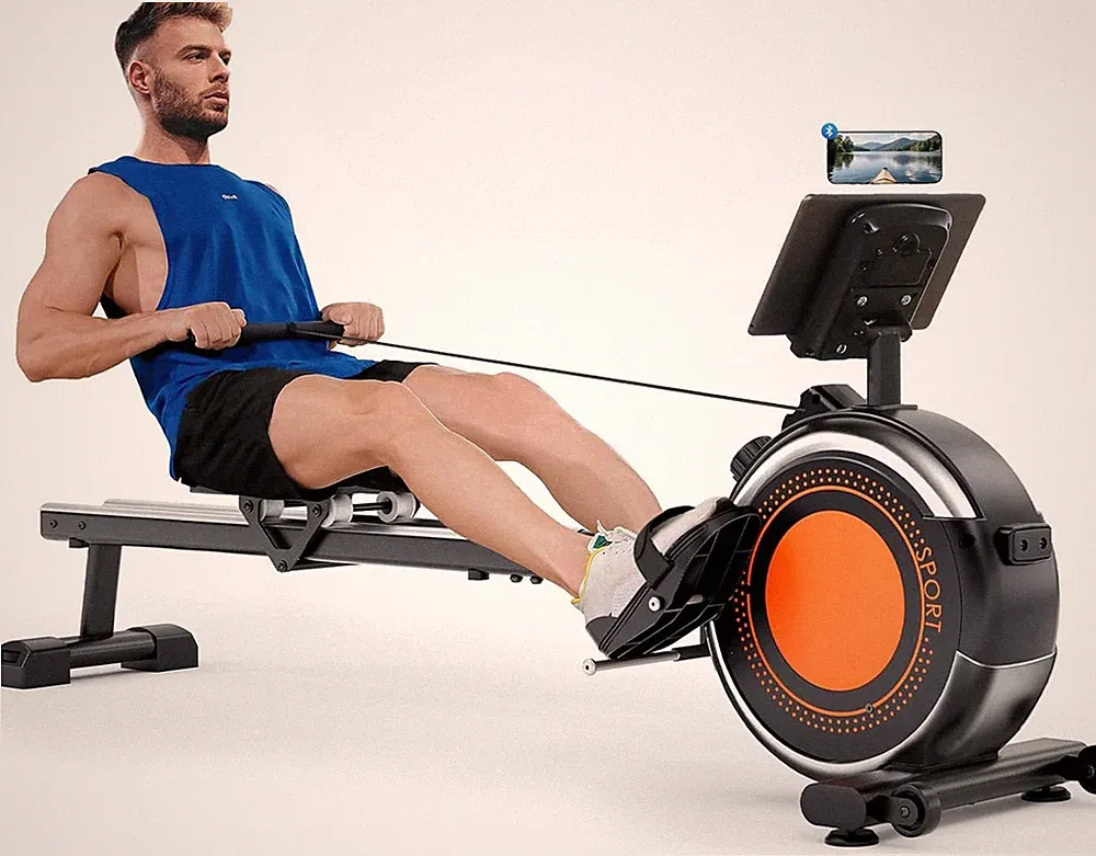 Dripex Rowing Machines for Home, Upgraded Rowing Machine Magnetic Rower, Max 360