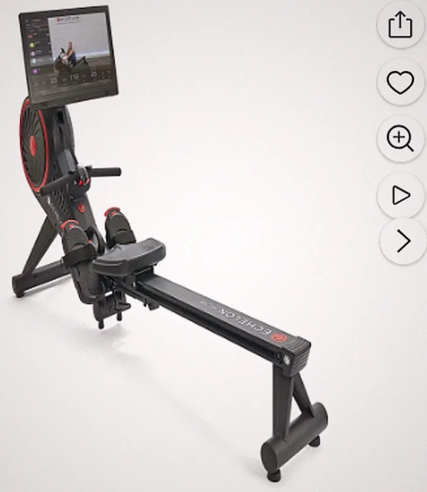 Touchscreen Magnetic Rowing Machine