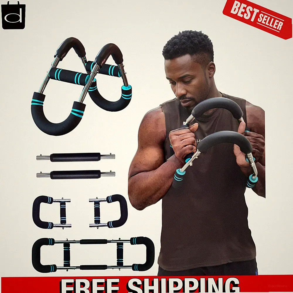 Efficient Arm and Chest Trainer - Portable Workout Equipment for Home & Travel