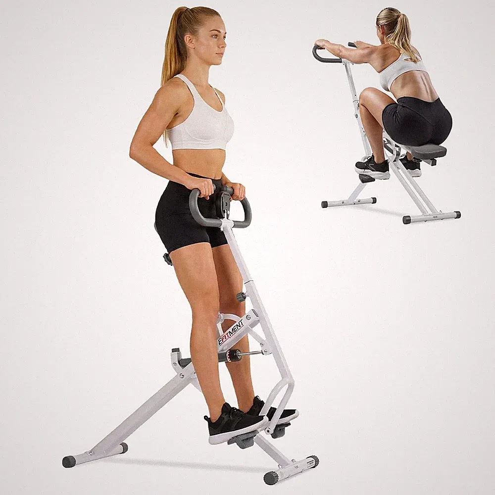EFITMENT Rower-Ride Squat Machine, Squat Assist Rower for Glutes and Thighs,...
