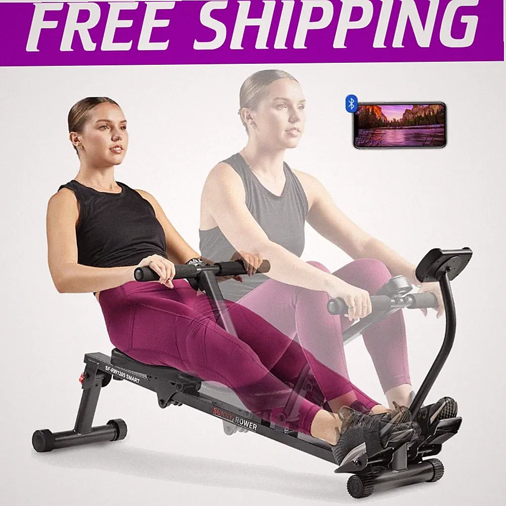 Ergonomic Seat Rowing Exercise Machine