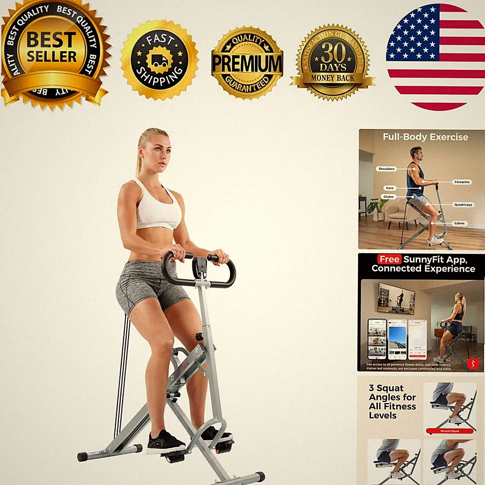 Ergonomic Smart Glute & Leg Trainer with Bluetooth - Foldable & Lightweight