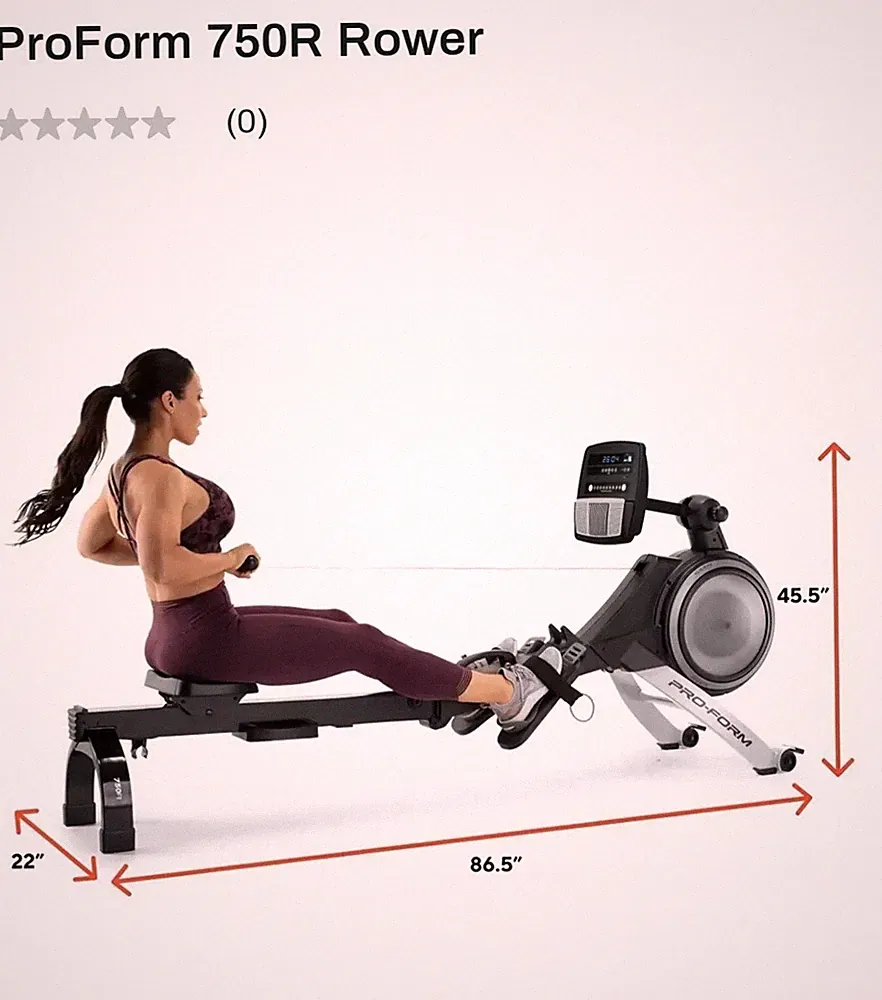 Exercise rowing machine