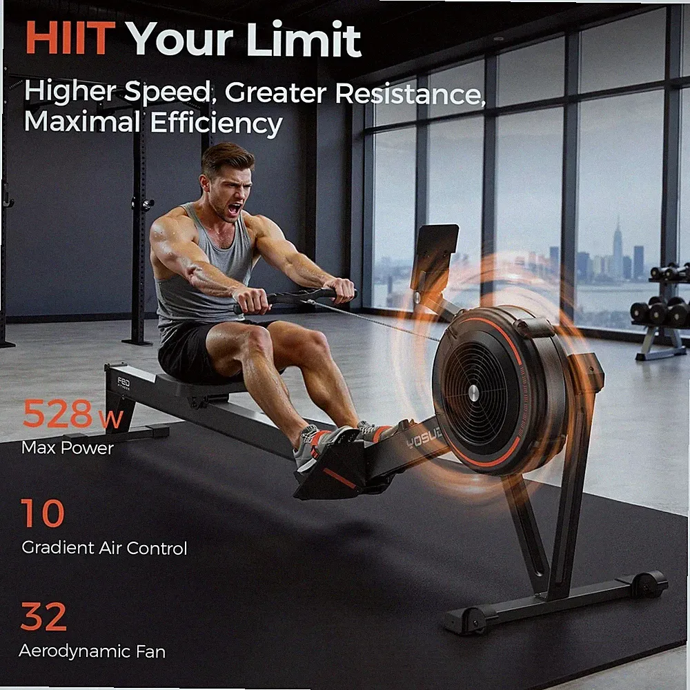 FED Fitness Yosuda Series R2 Air Resistance Rowing Machine