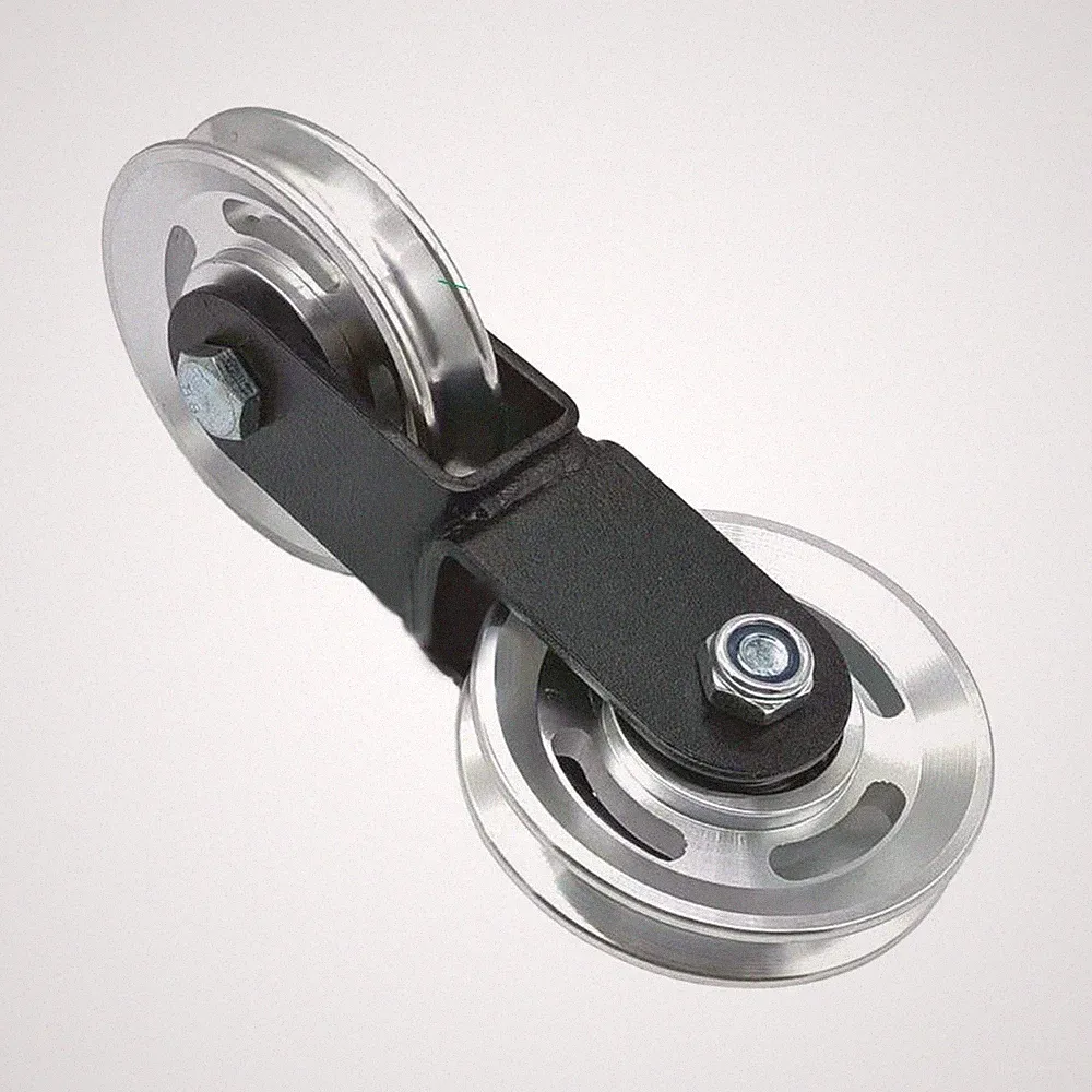 Figure 8 Style Pulley Wheel Double Row for Lat Pulldown Gym 70/88/90mm