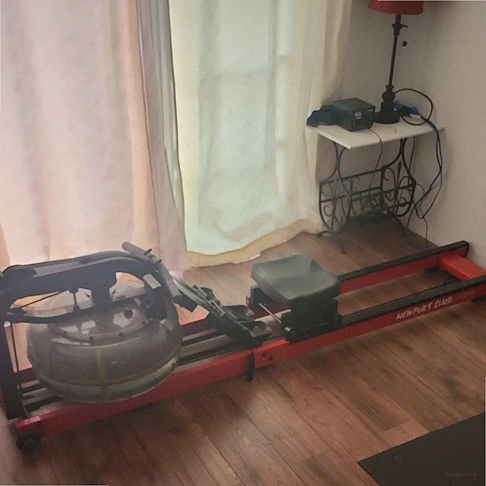 First Degree Fitness Newport Club Fluid Rower Adjustable Resistance Monitor