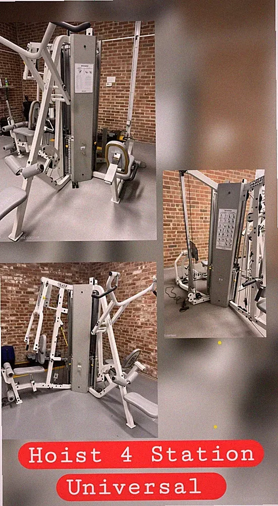 Fitness equipment package, commercial grade