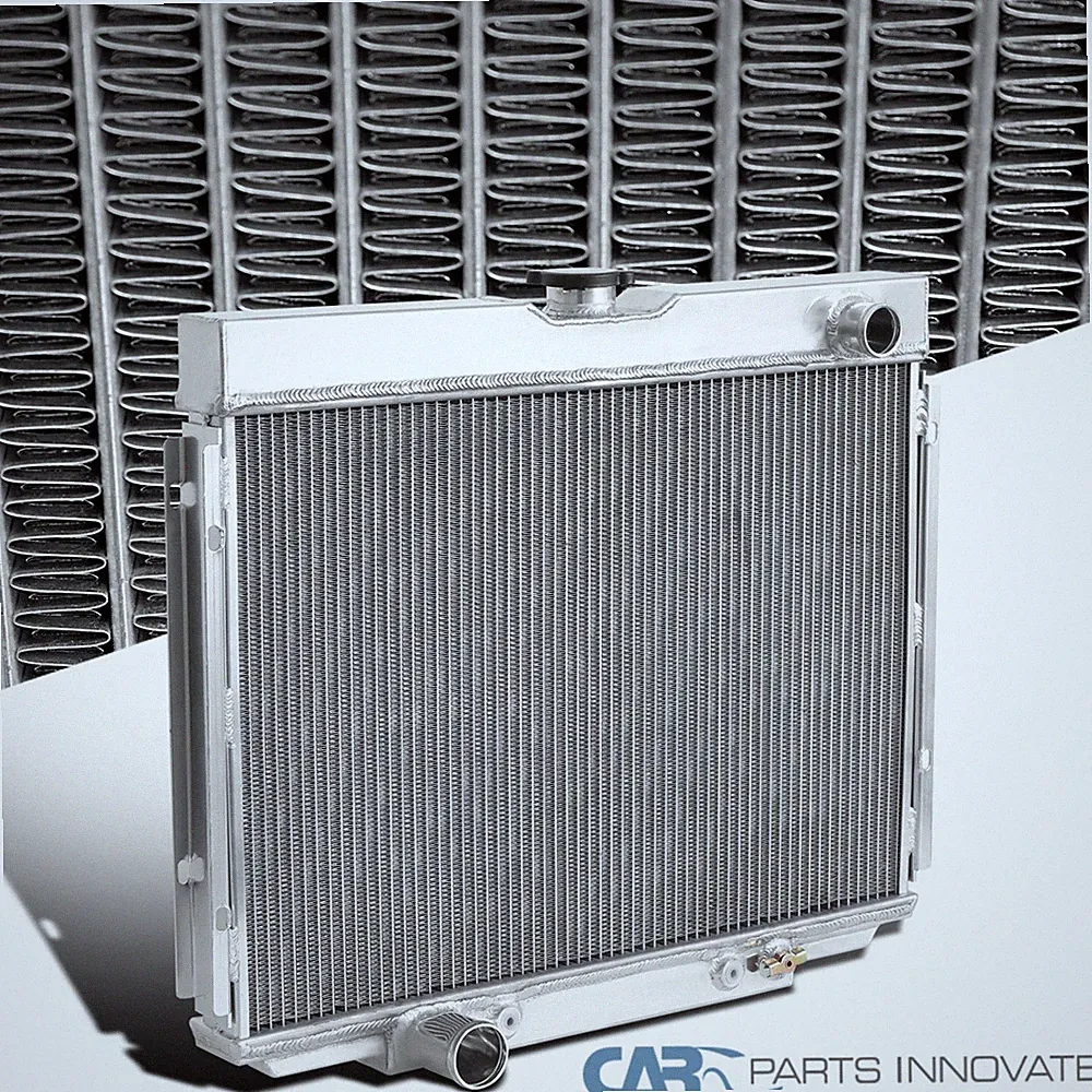 Fits 1967-1970 Ford Mustang Aluminum Radiator V8 3-Row Core MT 24''