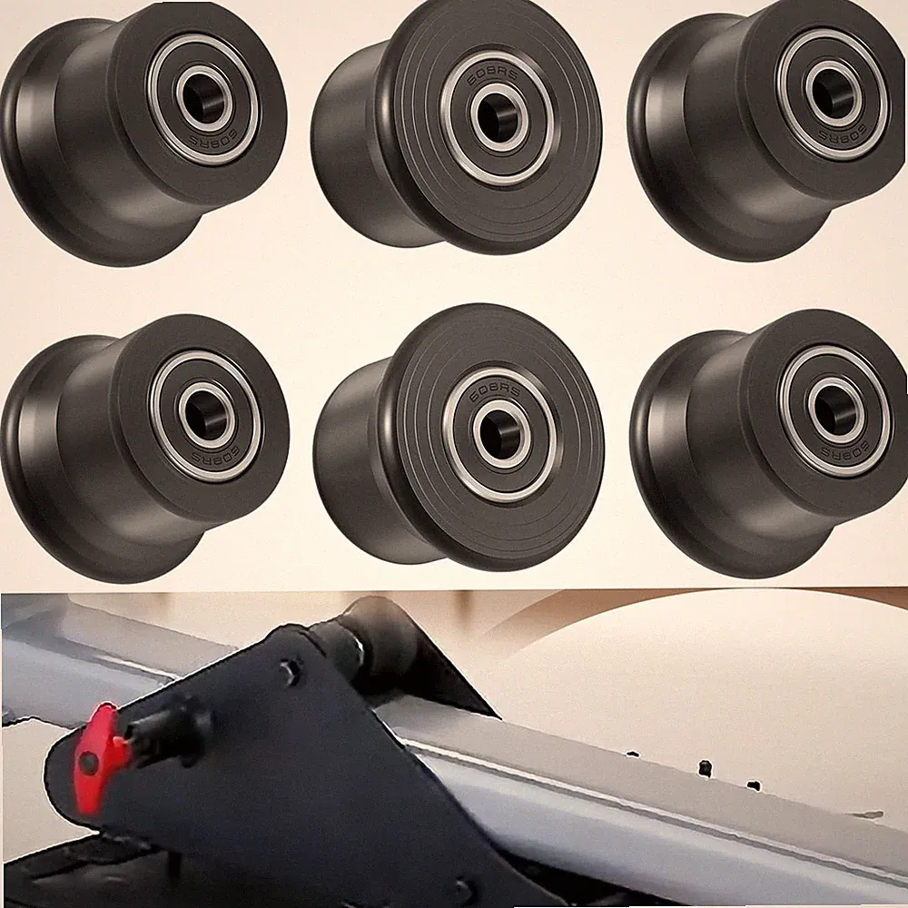 Fits Bowflex Rolling Seat Trolley Wheels Blaze Classic Elite Motivator 2, PR1000