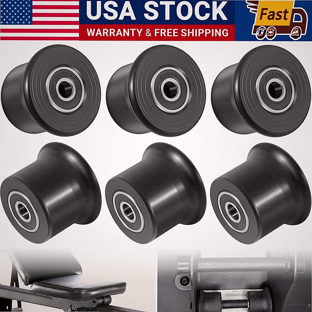 Fits Bowflex Rolling Seat Trolley Wheels Blaze Classic Elite Motivator 2, PR1000