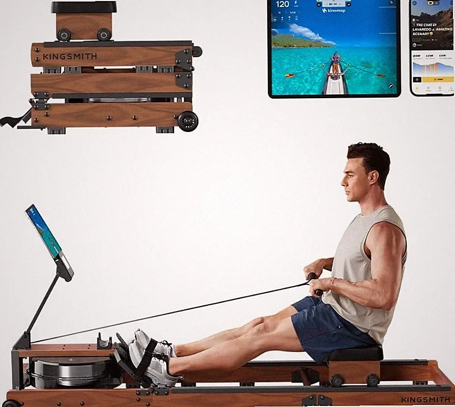 Foldable Compact Rowing Machines for Home 400LB & 350LB Weight Capacity