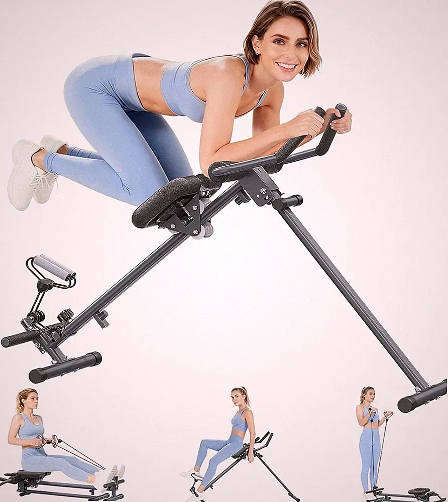 Foldable Rowing Machine Full Body Workout